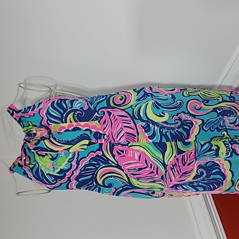 Lilly Pulitzer Cassandra 100% Silk Top Size Large NWT - Picture 6 of 6